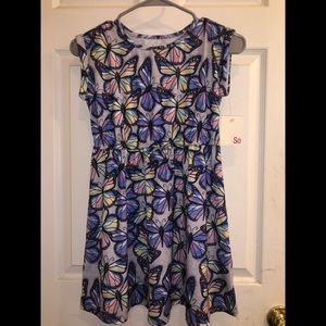 Girls butterfly dress